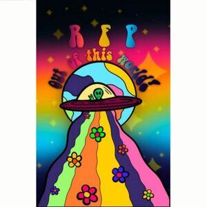 Radio Free Phoenix - Out Of This World Poster - New Original Print!